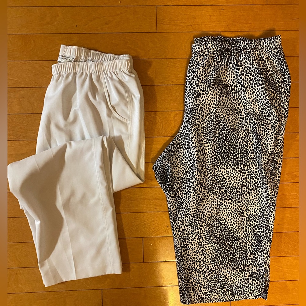 Allison Daley II - 2 Pants - Casual Slacks & Capris - Sold Together - Plus Size